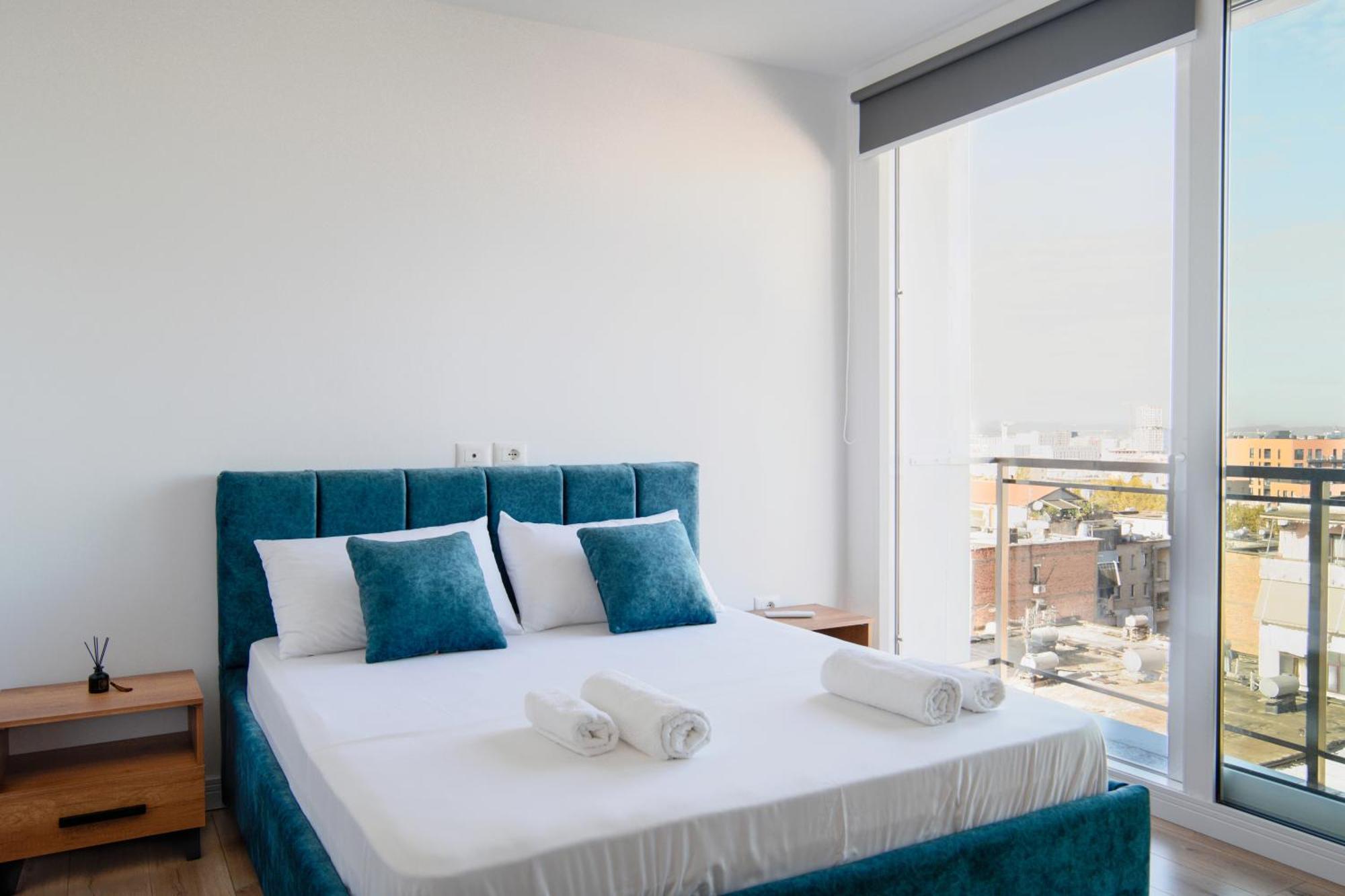 Urban Serenity City Skyline View Apartment 1 Tirana Exteriör bild