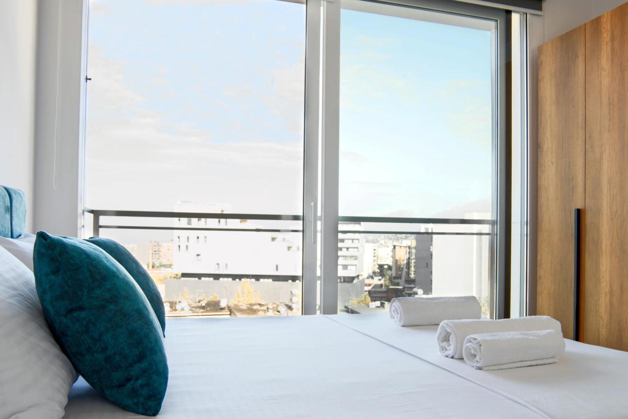 Urban Serenity City Skyline View Apartment 1 Tirana Exteriör bild