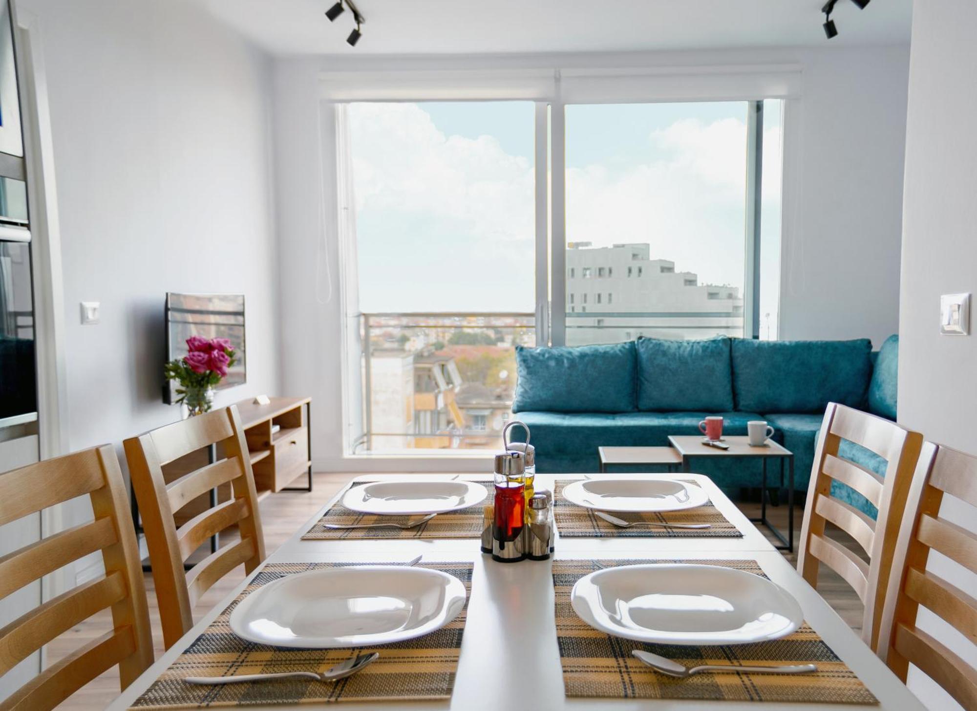 Urban Serenity City Skyline View Apartment 1 Tirana Exteriör bild